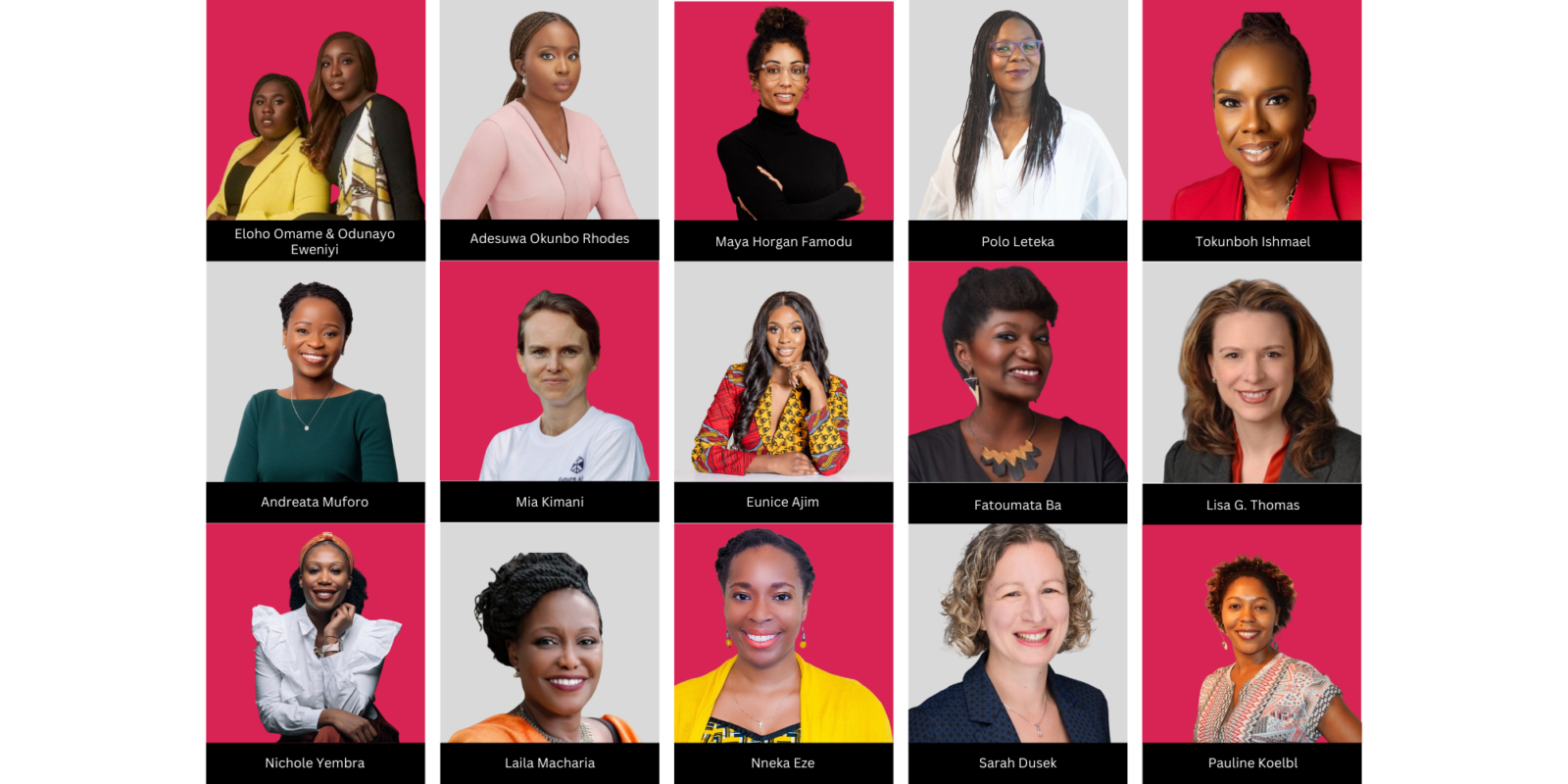 15 Female Led Venture Capital Startups Focused on Africa